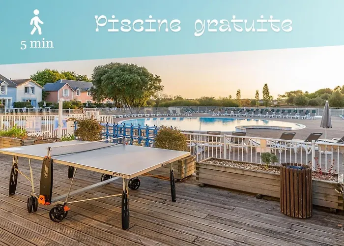 Au Calme, Au Coeur Du Golf - Piscine דירה Talmont-Saint-Hilaire